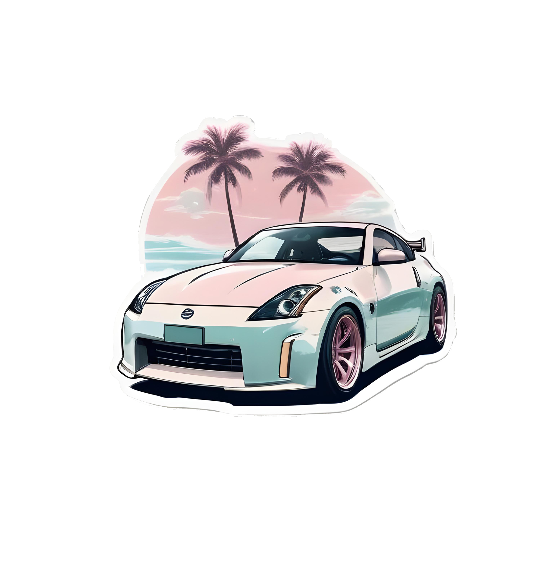 350z Sticker 4x3