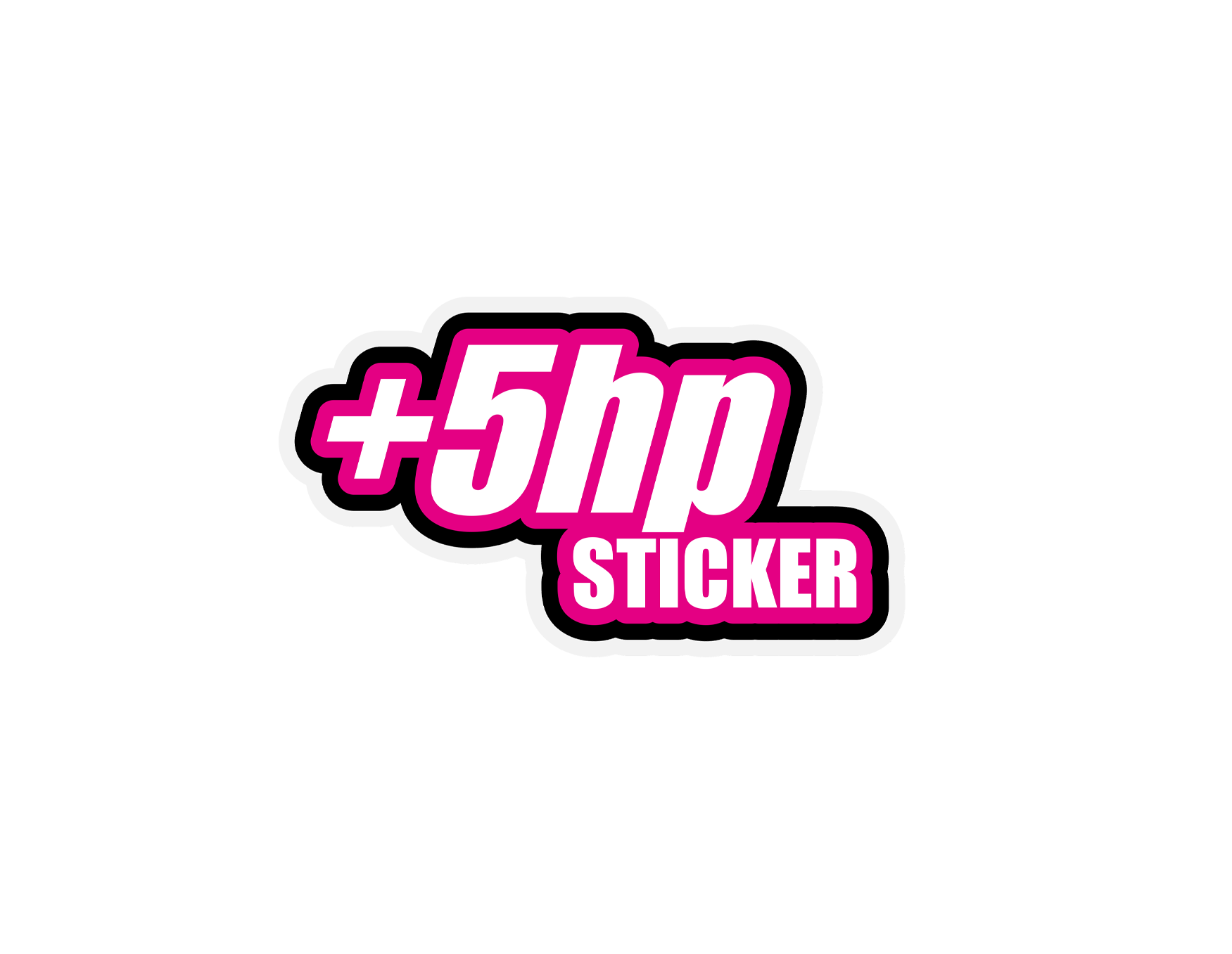 5 hp Sticker 4x2