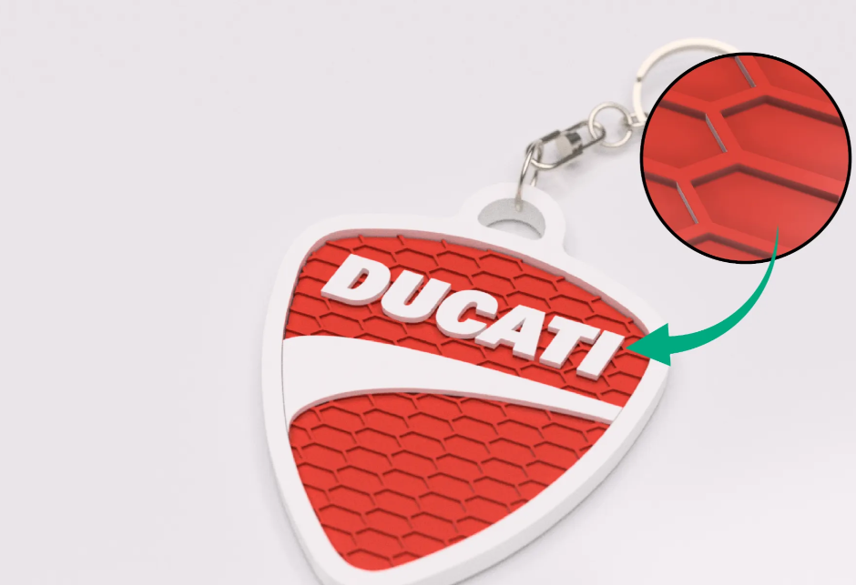 Ducati Keychain