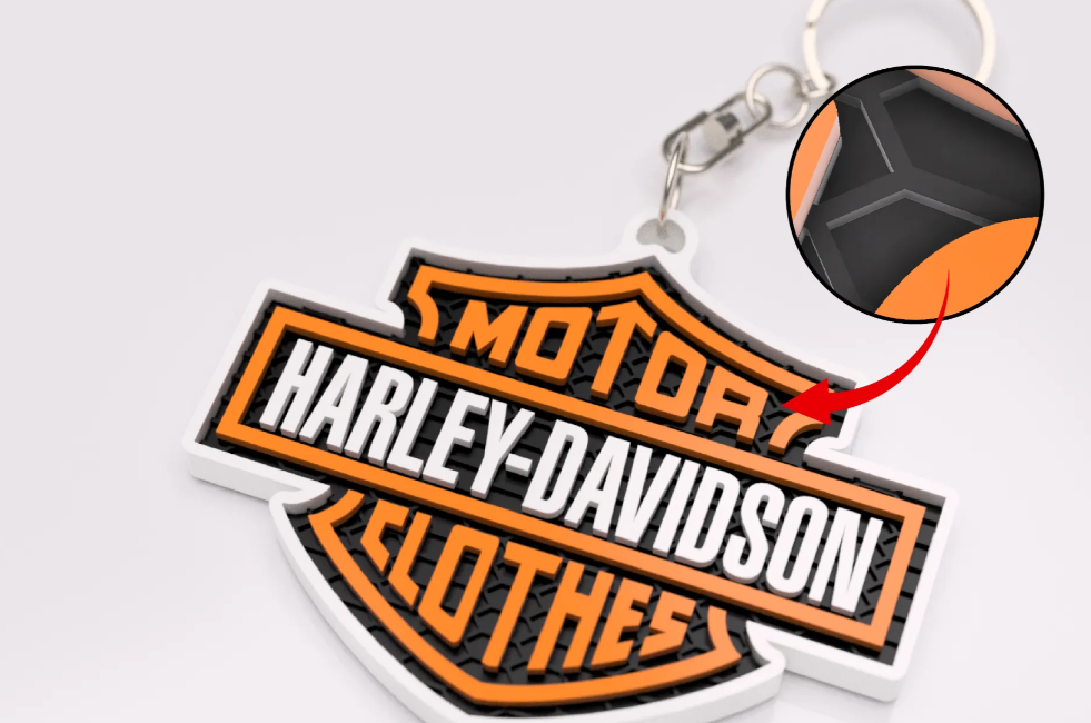 Harley Davinson Keychain