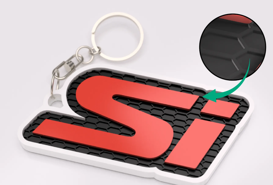 Si Keychain