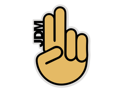 JDM Hand2 Sticker 4x3-1