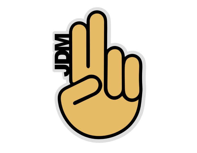 JDM Hand2 Sticker 4x3-1